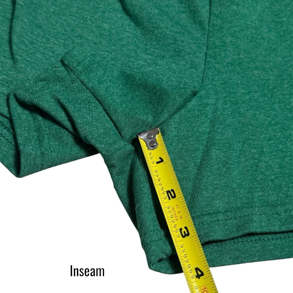 Soffe Short Shorts Juniper Green Poly/Cotton Blend Comfort Stretch Junior's M - Picture 10 of 10